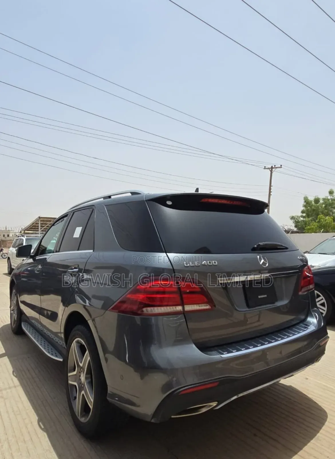 Mercedes-Benz GLE-Class GLE 400 4MATIC 2017 Gray