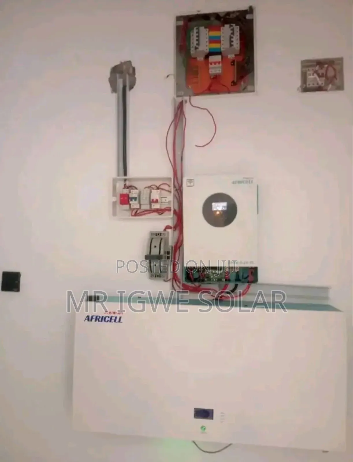 6kva and 15kwh Lithium Battery Africell Battery
