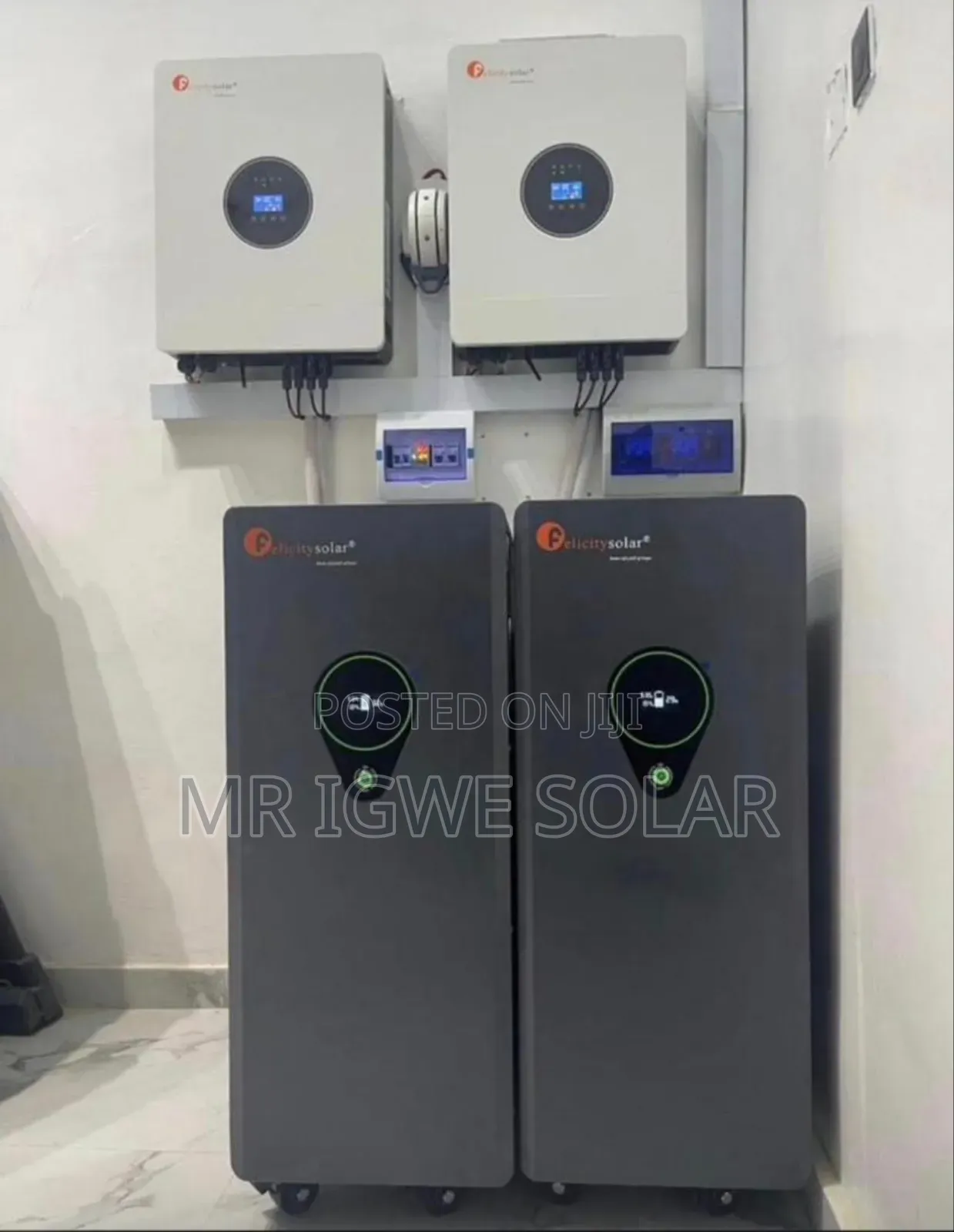 16kw Inverter and 50kwh Lithium Iron Battery Felicity