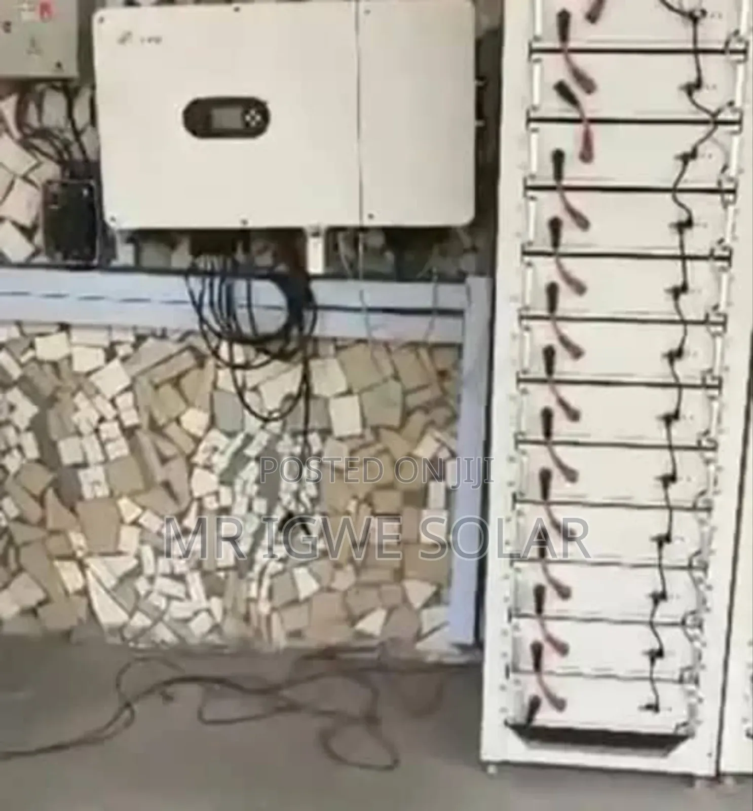 All in One 50kva and 60 KWH Lithium Battery Felicity