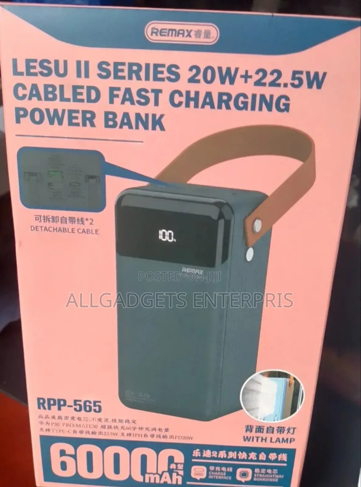 60000mah Remax Power Bank