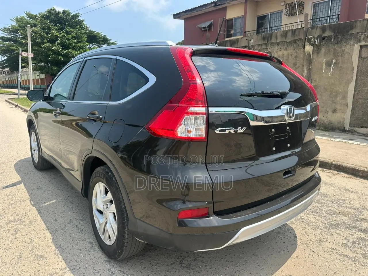Honda CR-V EX-L w/Navigation 4dr SUV AWD (2.4L 4cyl CVT) 2015 Brown