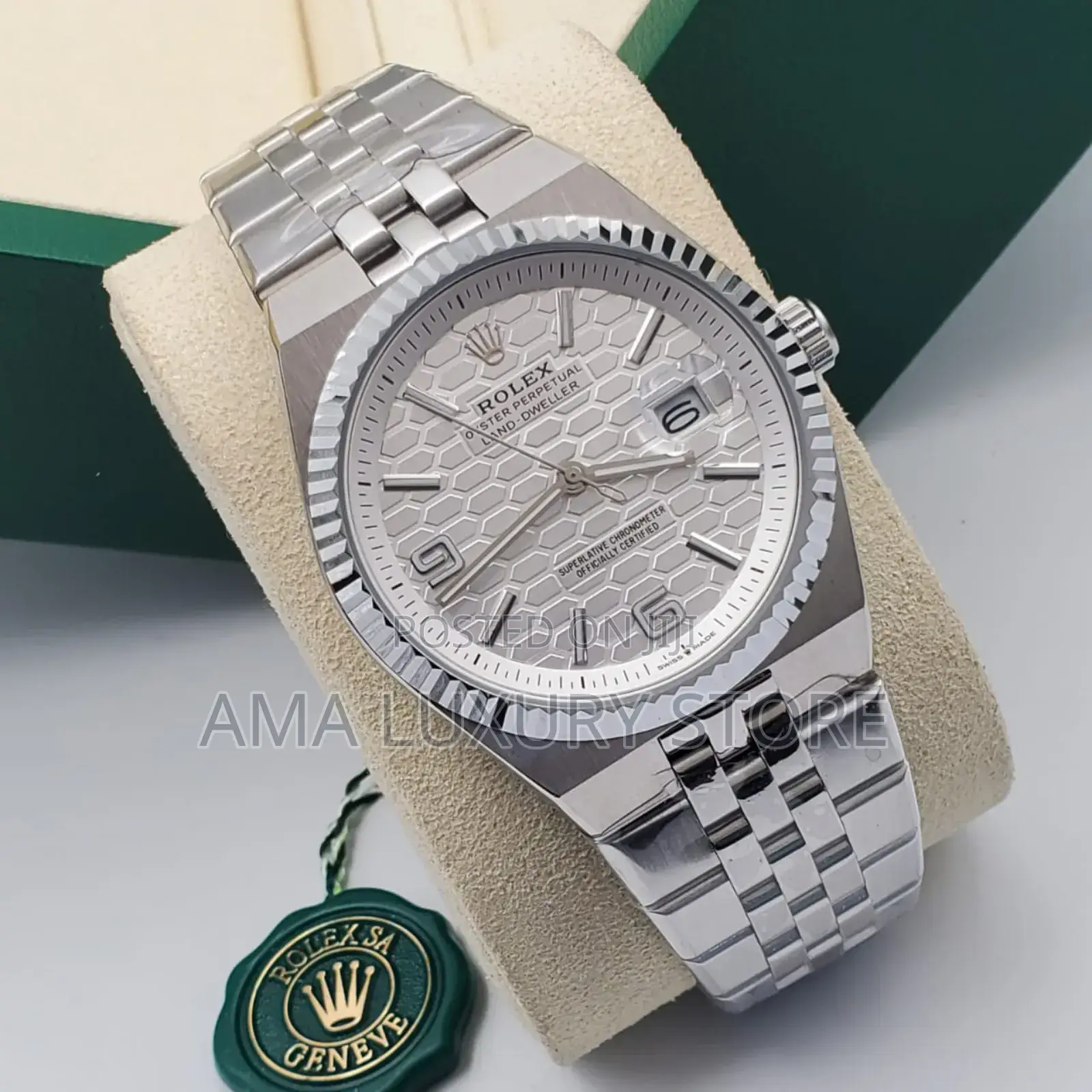 Rolex Luxury Designer Chain Strap Men's Wristwatches