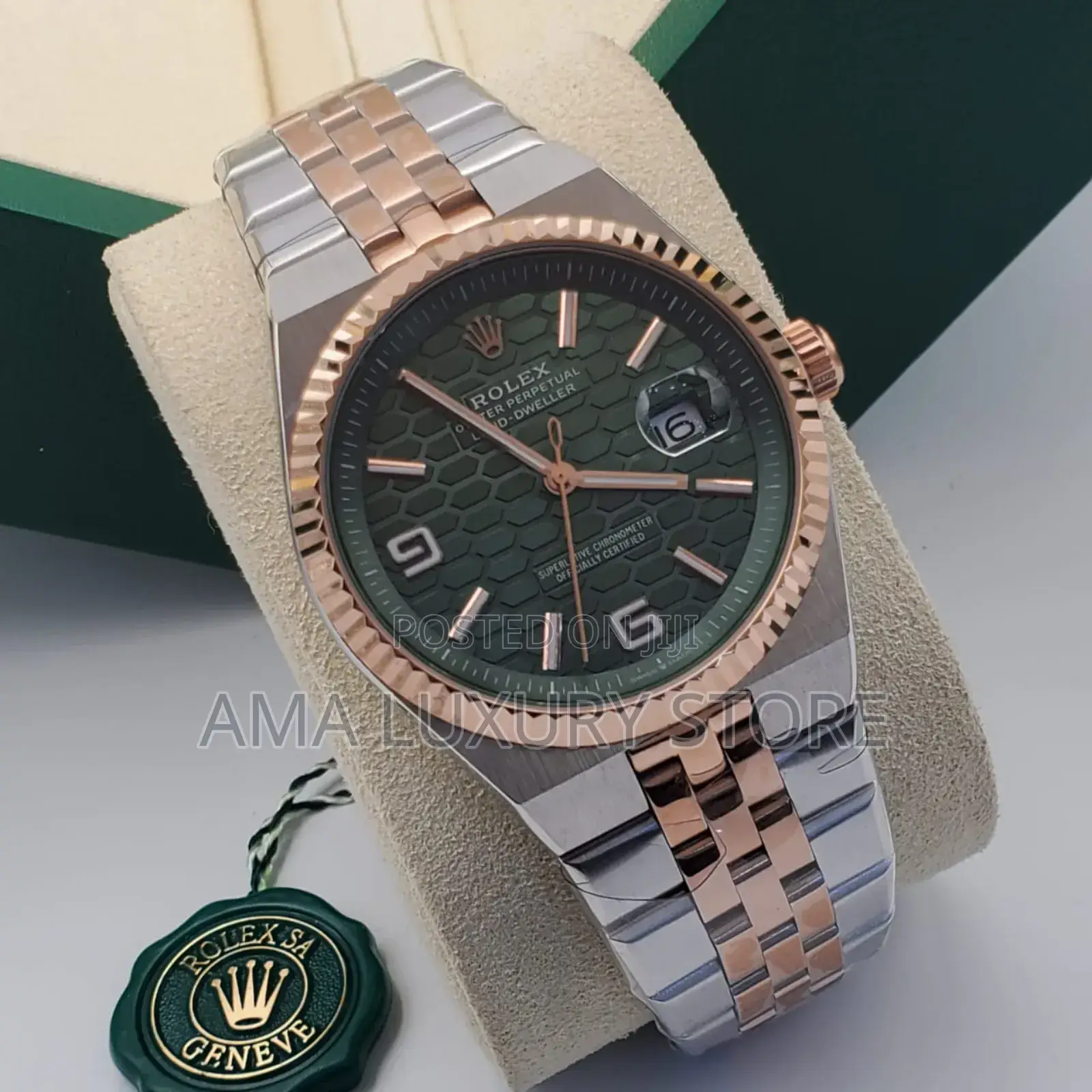 Rolex Luxury Designer Chain Strap Men's Wristwatches