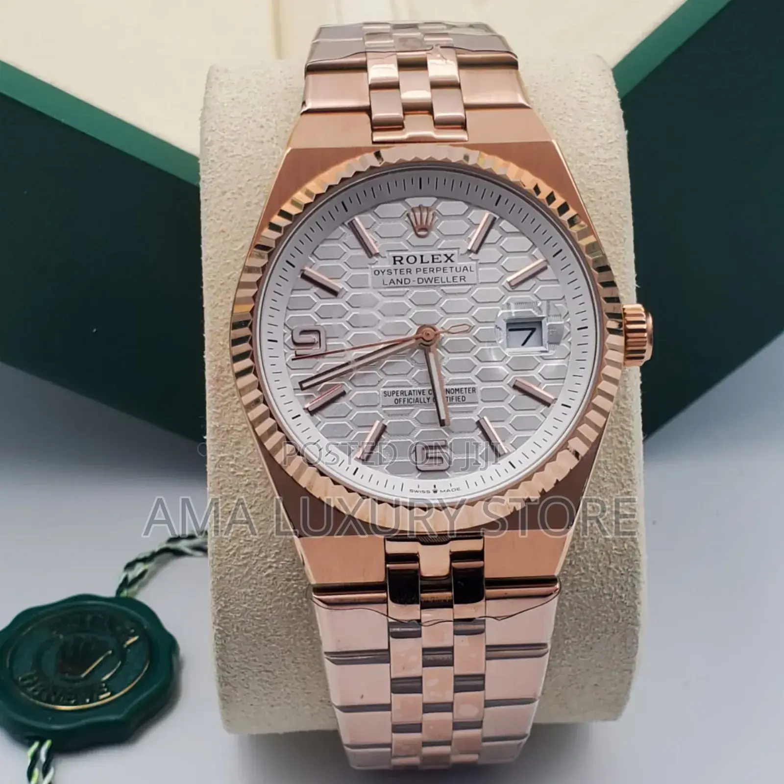 Rolex Luxury Designer Chain Strap Men's Wristwatches