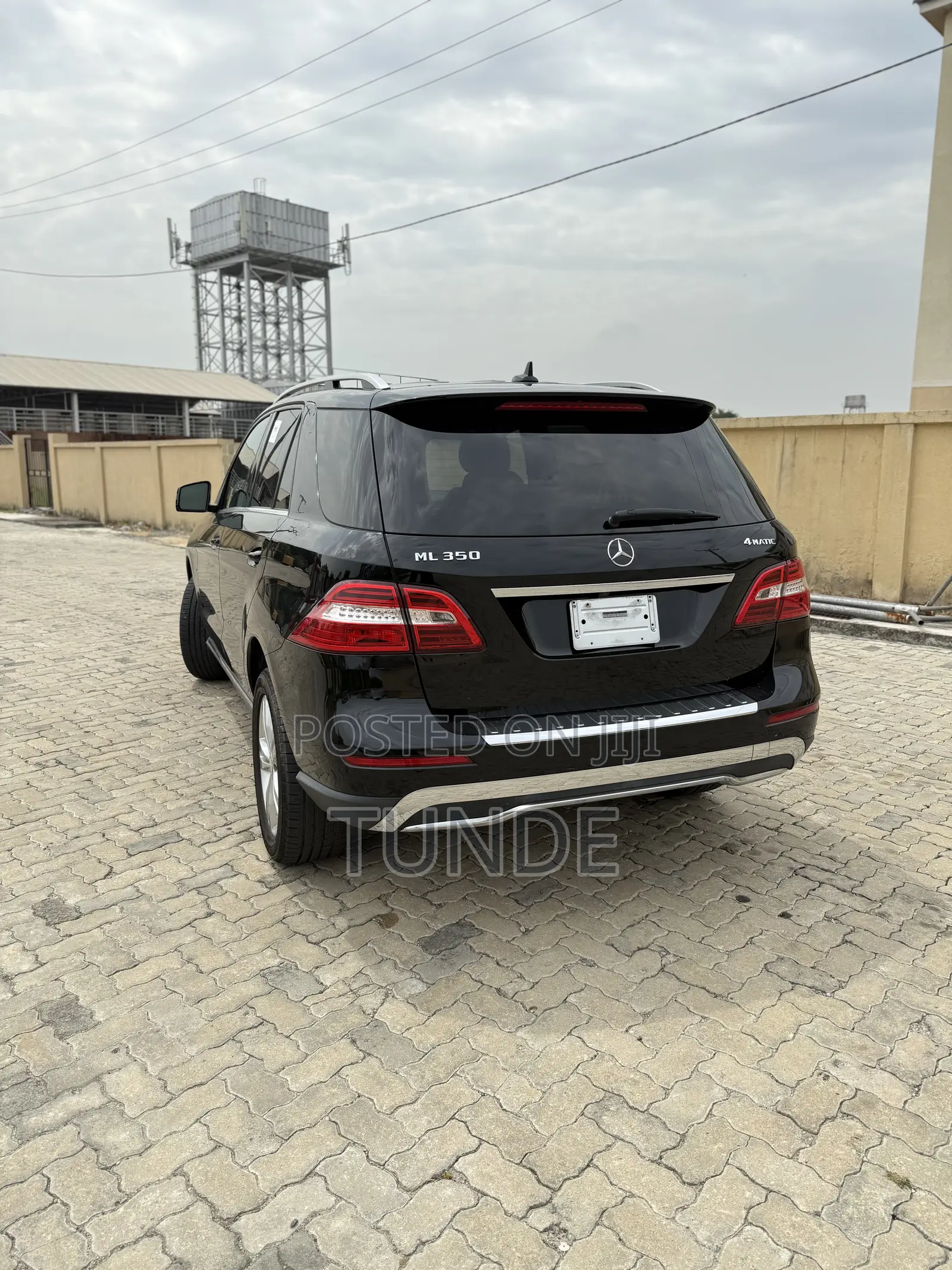 Mercedes-Benz M Class ML 350 4Matic 2012 Black