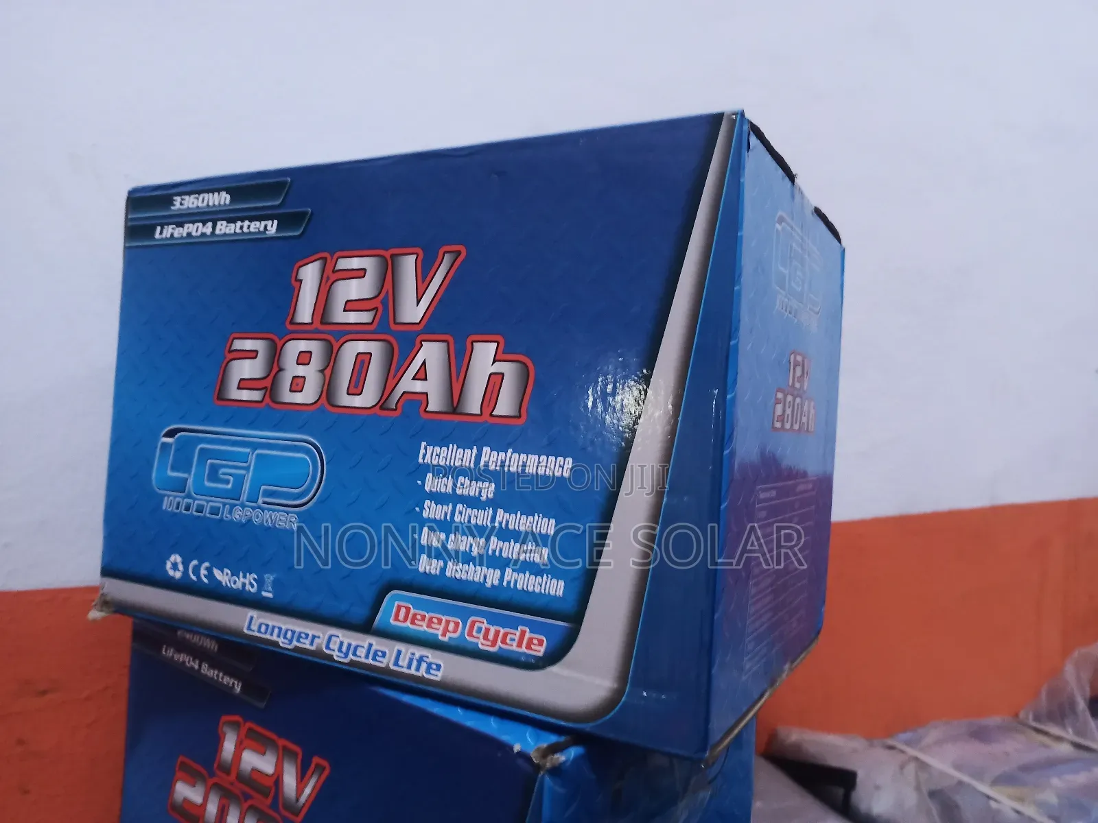 Lg Power 3.36kwh 12v Lifep04 Battery