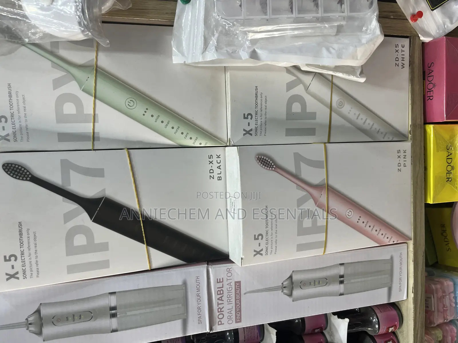 Electric Toothbrush and Portable Oral Irrigator