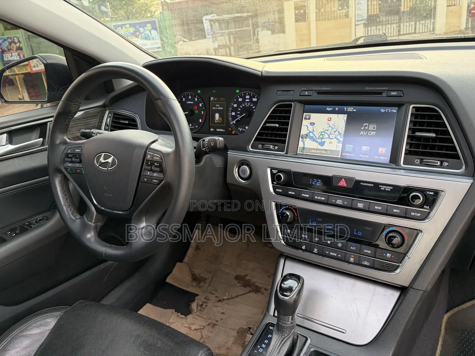 Hyundai Sonata Limited PZEV 4dr Sedan (2.4L 4cyl 6A) 2015 Black