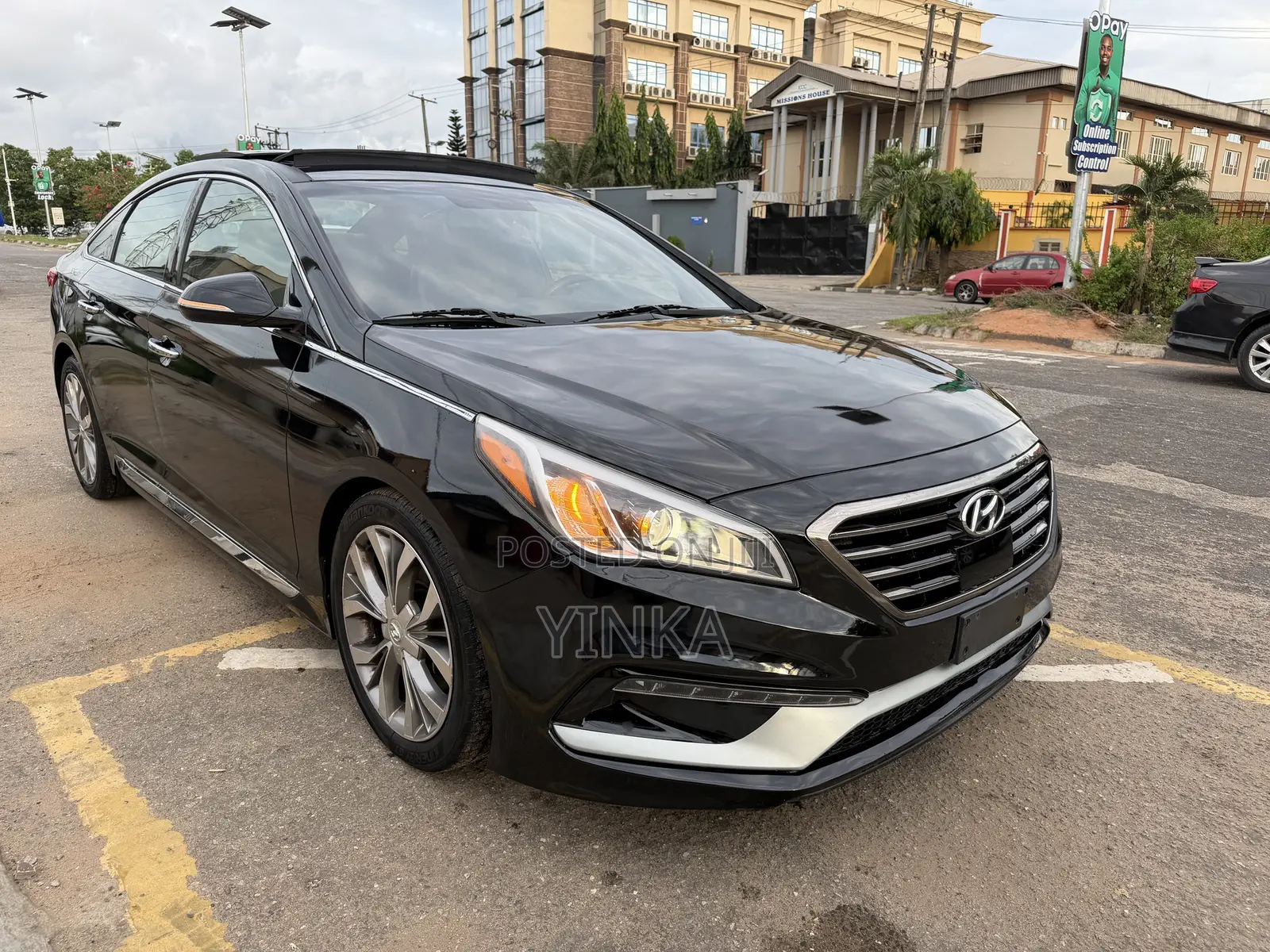 Hyundai Sonata 2015 Black