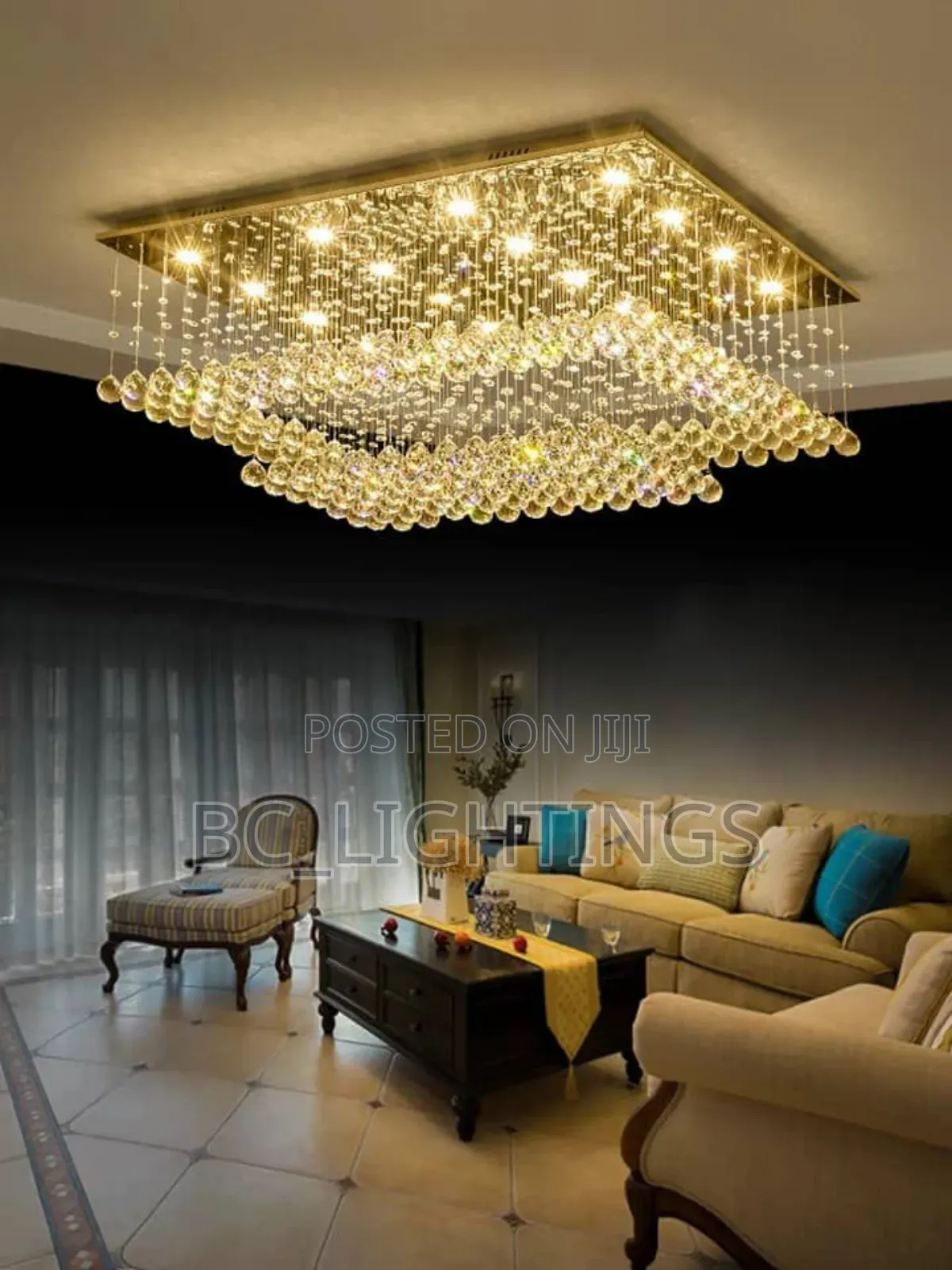 800mm Luxury Crystal Chandelier Light