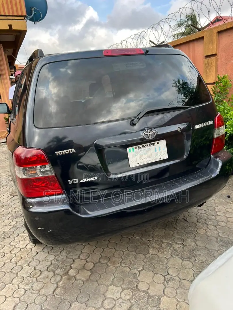 Toyota Highlander Limited V6 2006 Black