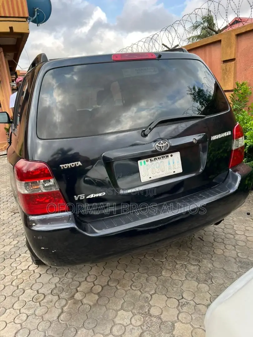 Toyota Highlander Limited V6 2006 Black