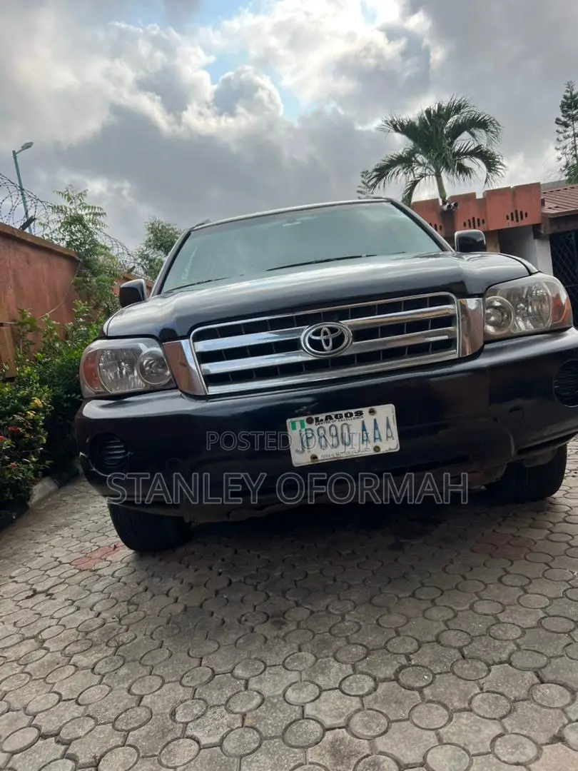 Toyota Highlander Limited V6 2006 Black