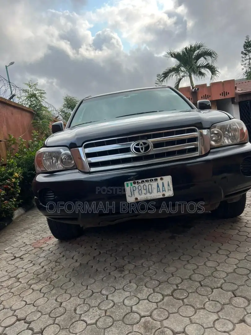 Toyota Highlander Limited V6 2006 Black