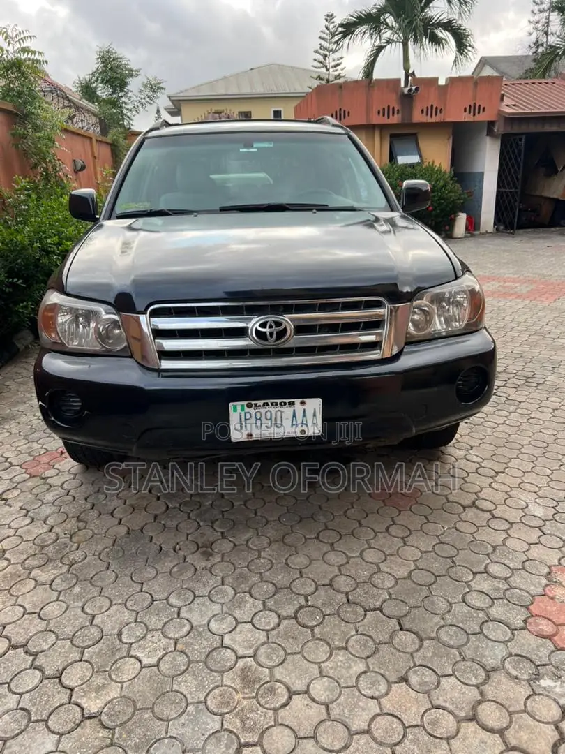 Toyota Highlander Limited V6 2006 Black