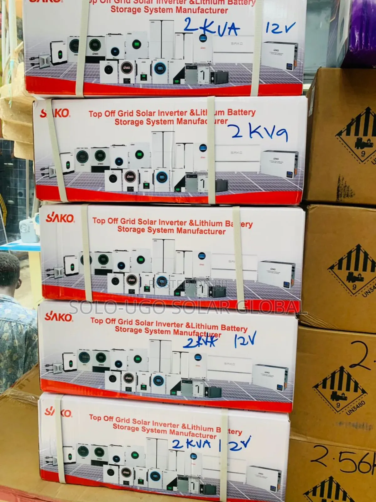 Sako Hybrid Solar Inverter 2kva 12v