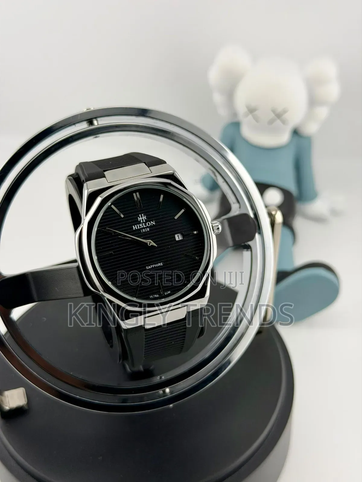 Hislon Ultra Slim Rubber Watch