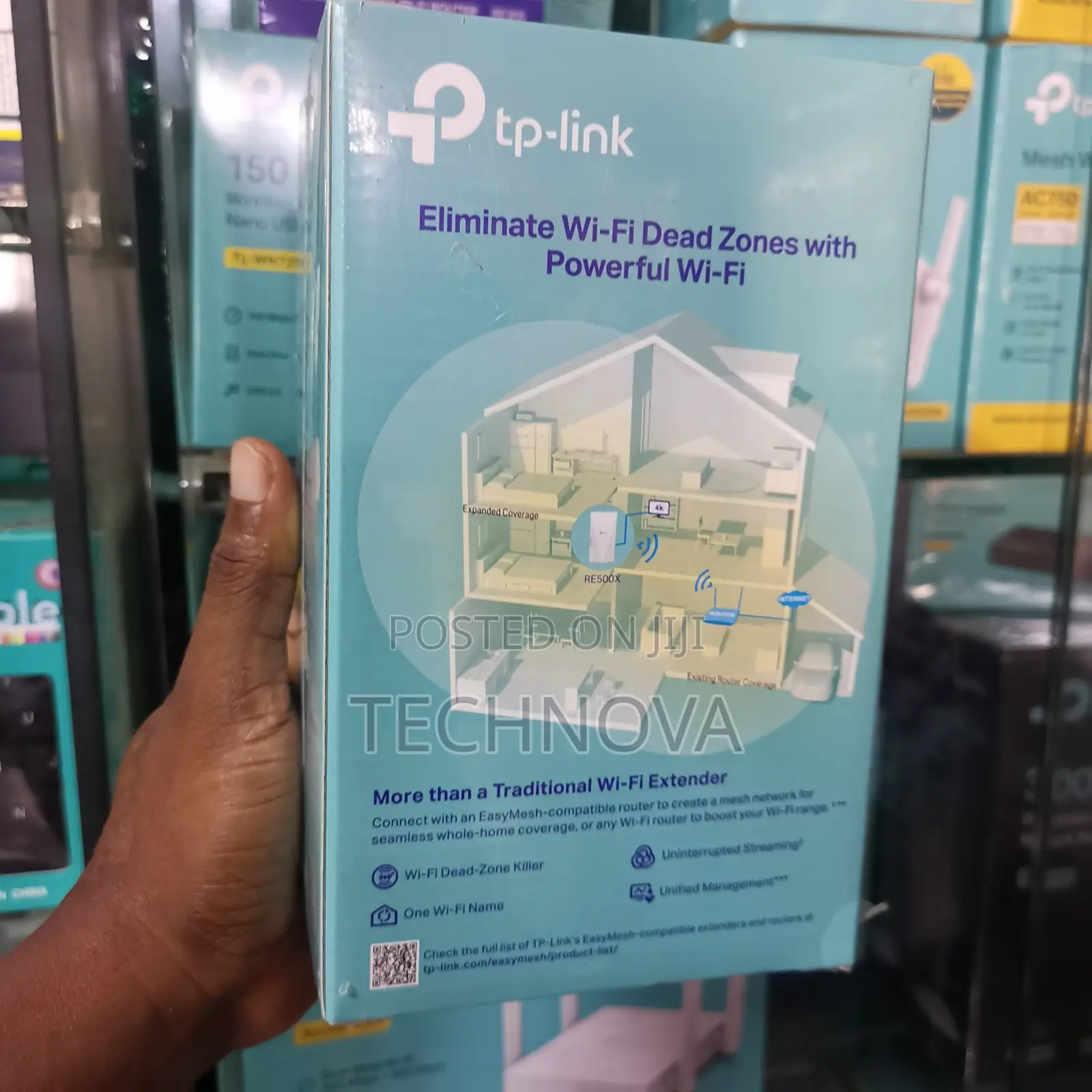 Tp-Link Re500x Ax1500 Wi-Fi 6 Range Extender