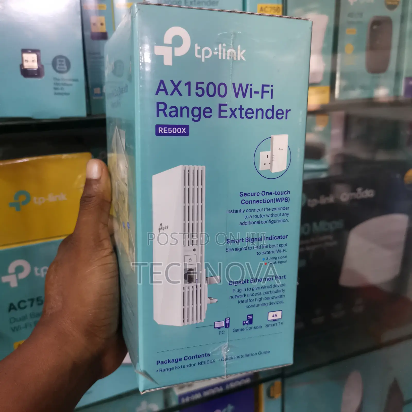 Tp-Link Re500x Ax1500 Wi-Fi 6 Range Extender