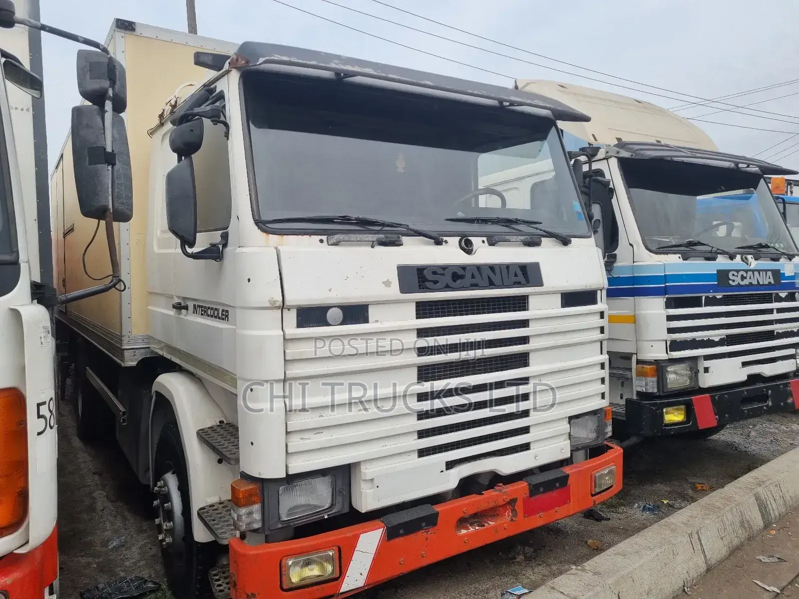 Scania Container Truck 8tires