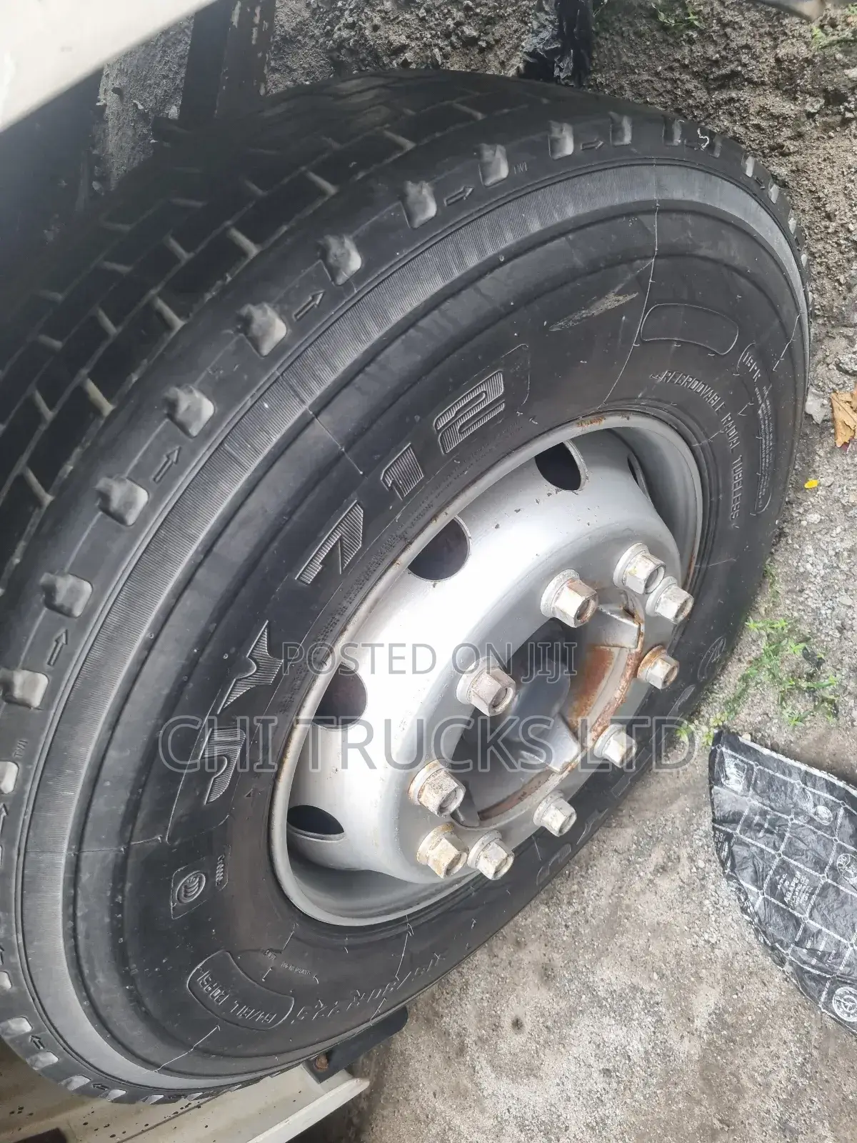 Scania Container Truck 8tires