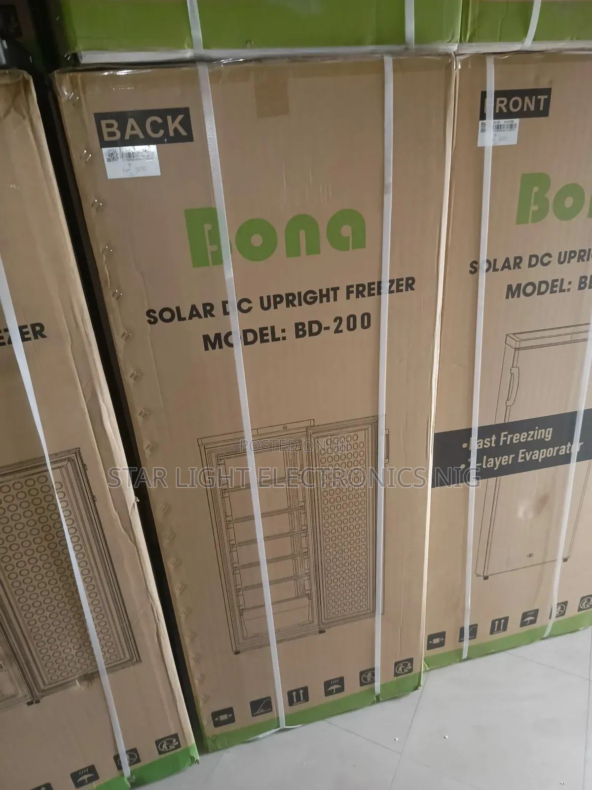 Solar Dc Upright Freezer Bona