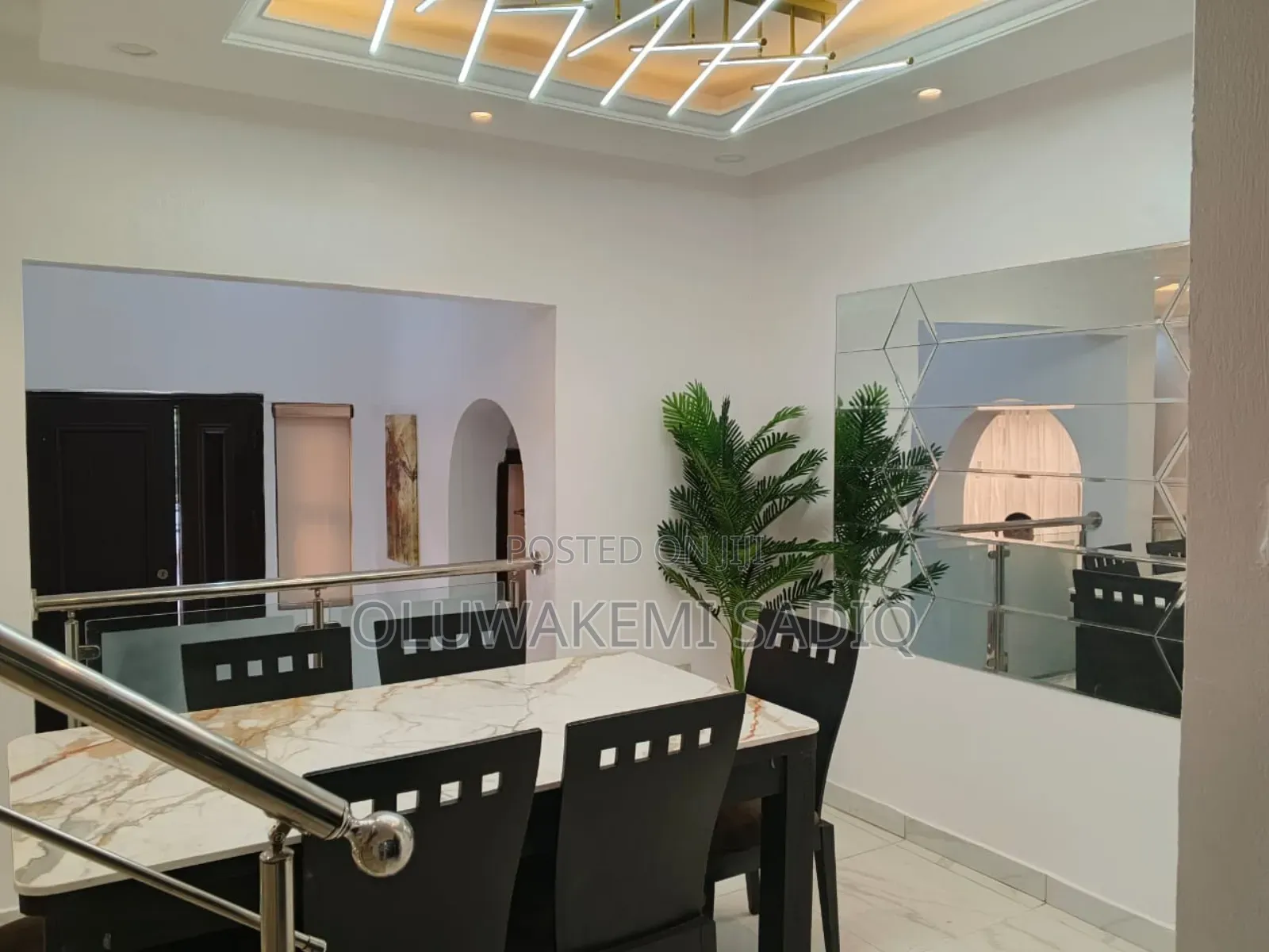 Furnished 4bdrm Duplex in Adeniyi Jones Ikeja for rent