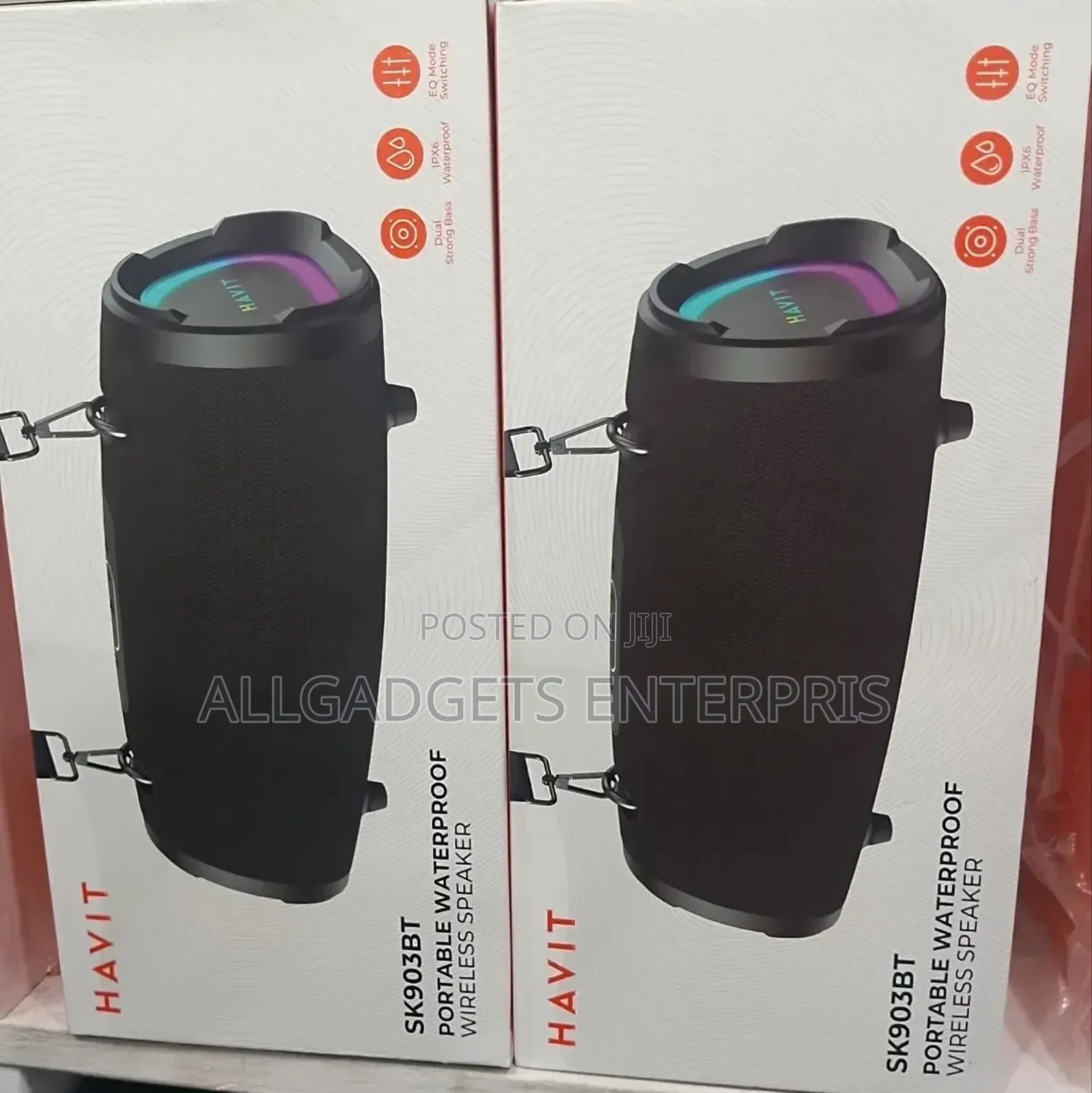 Havit Sk903bt Portable Wireless Waterproof 80watts Bluetooth Speaker