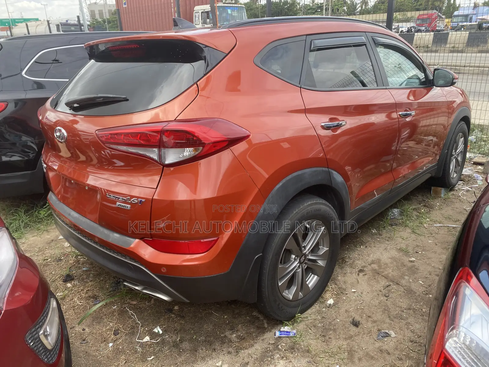 Hyundai Tucson Limited AWD 2016 Red