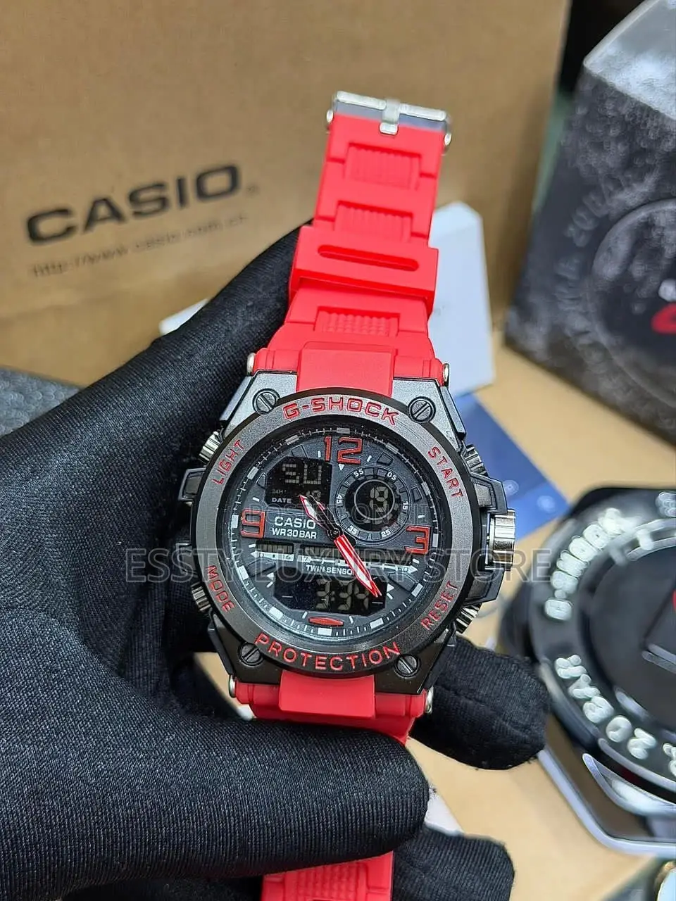 High Quality Luxury G Shock Rubber Wristwatch