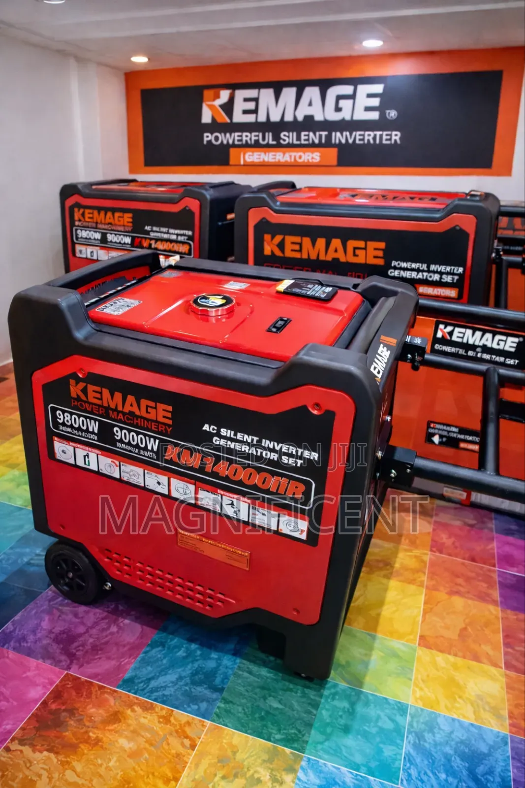Kemage Km14000ir Silent Inverter Generator 12kva High Performance Powe