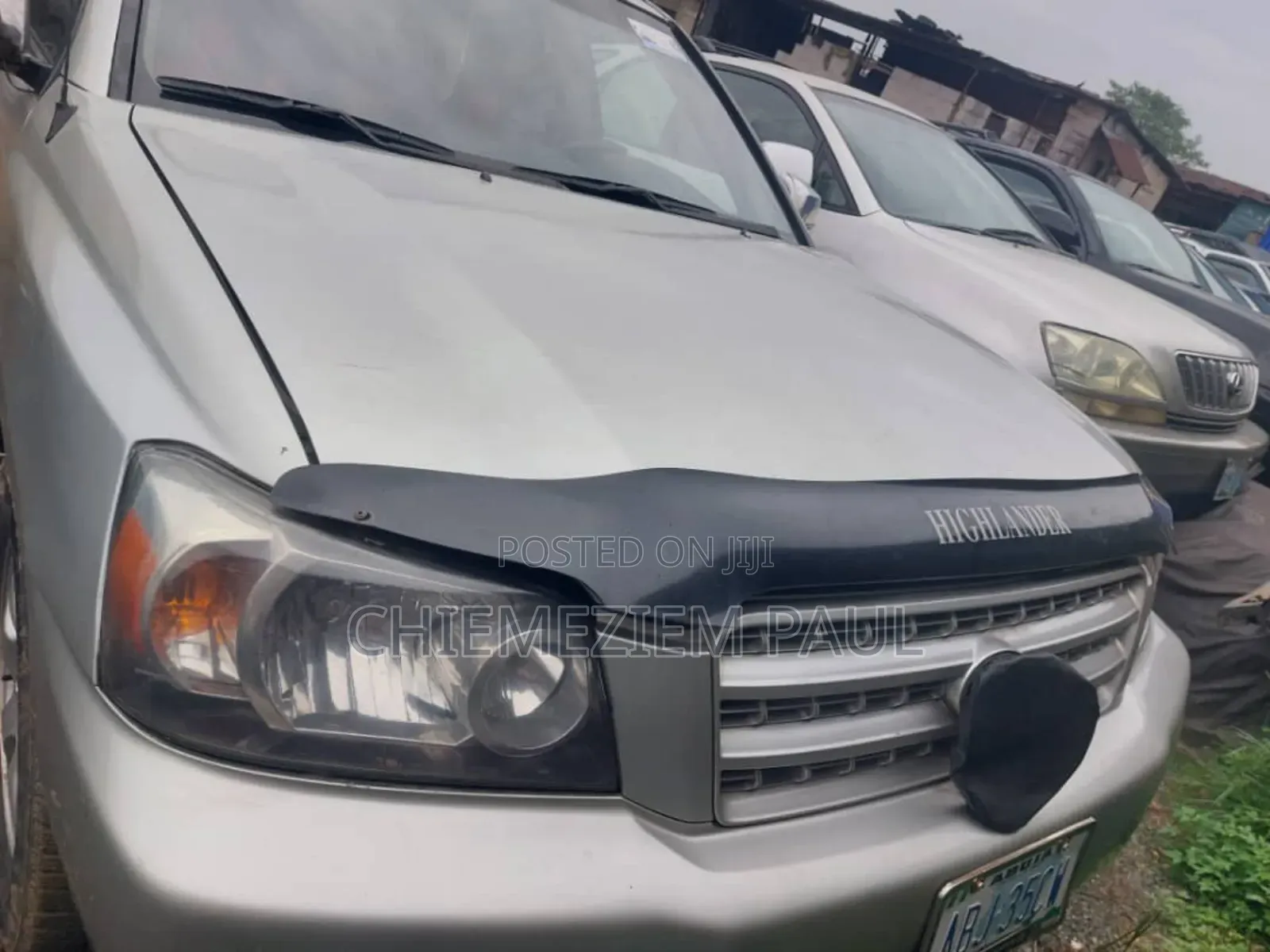 Toyota Highlander Limited V6 FWD 2004 Silver