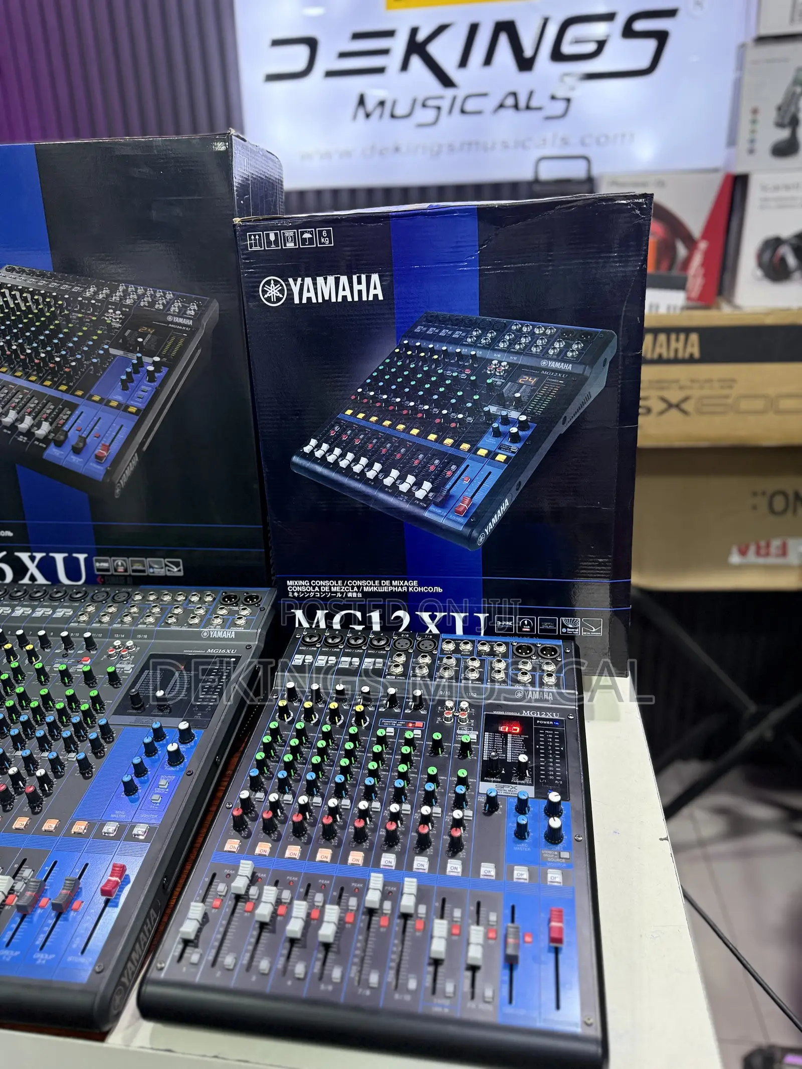 Yamaha Mg12xu Analogue 12channels Mixer