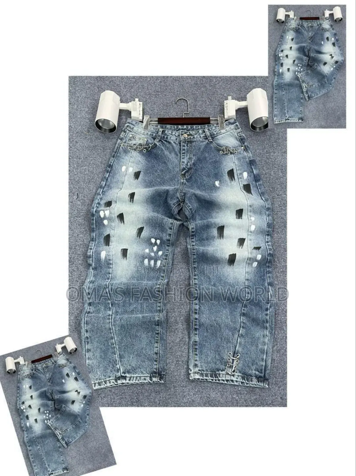 Prepared for Real Bosses Only High-Quality Baggy Jean Available Now