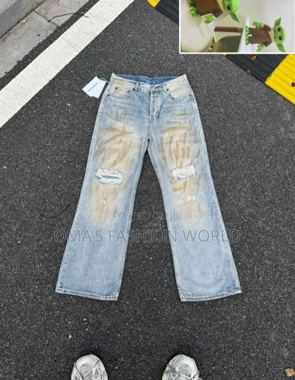 Baggy Jeans for Real Bosses Only High-Quality and Clean Finishing.