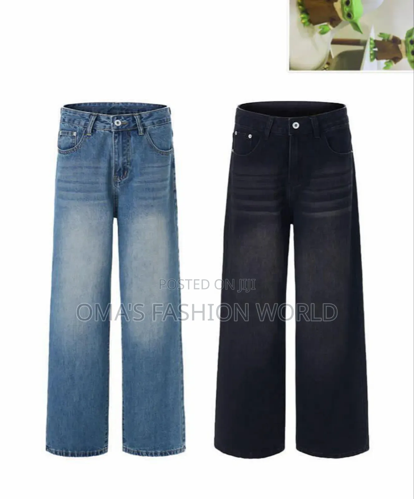 This Baggy Jean Is Giving Premium Steeze Clean, Bold, and Different