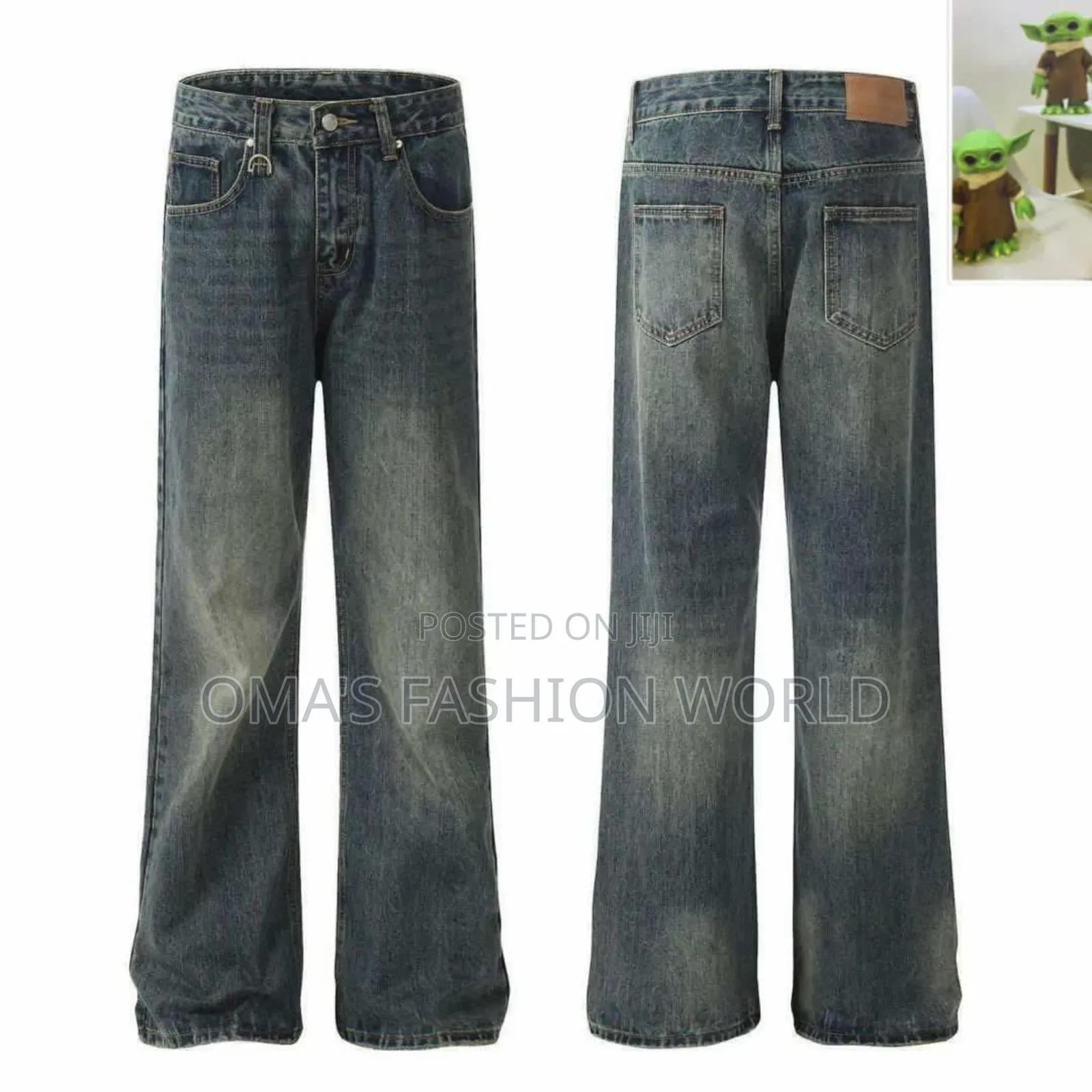 This Baggy Jean Is Giving Premium Steeze Clean, Bold, and Different