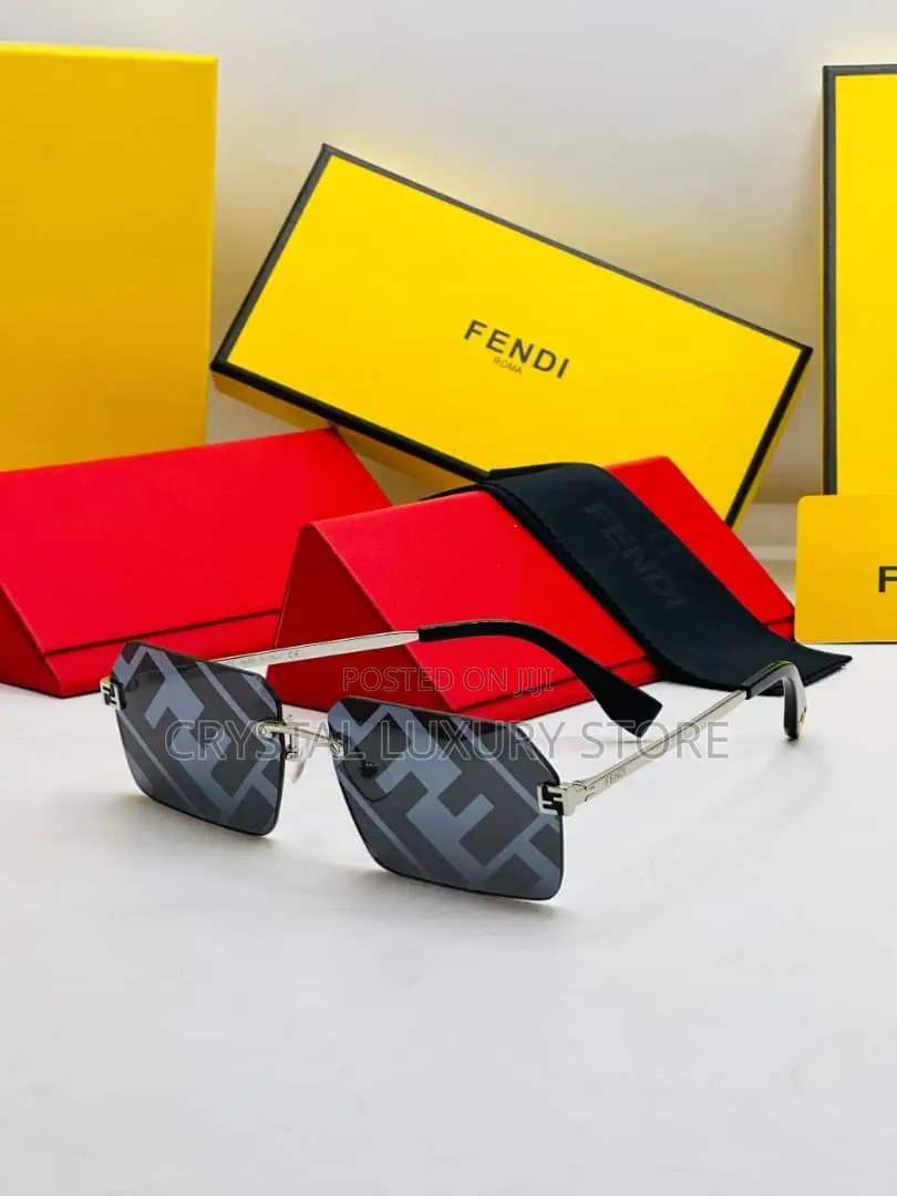 Fendi Quality Luxury Men Sunglasses