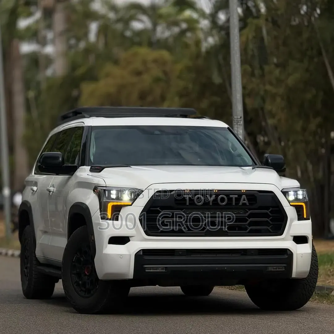 Toyota Sequoia TRD PRO 4WD 2025 White