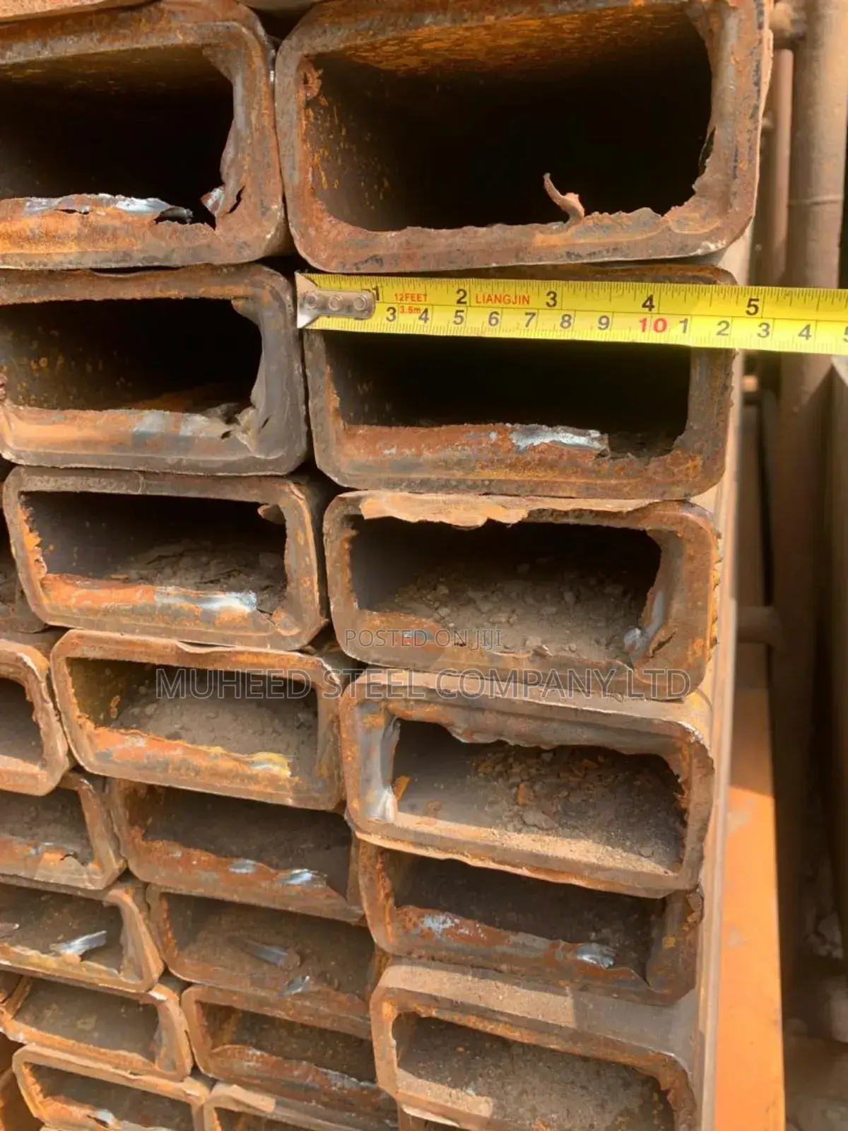 120x60x5mm Rectangular Pipe Mildsteel
