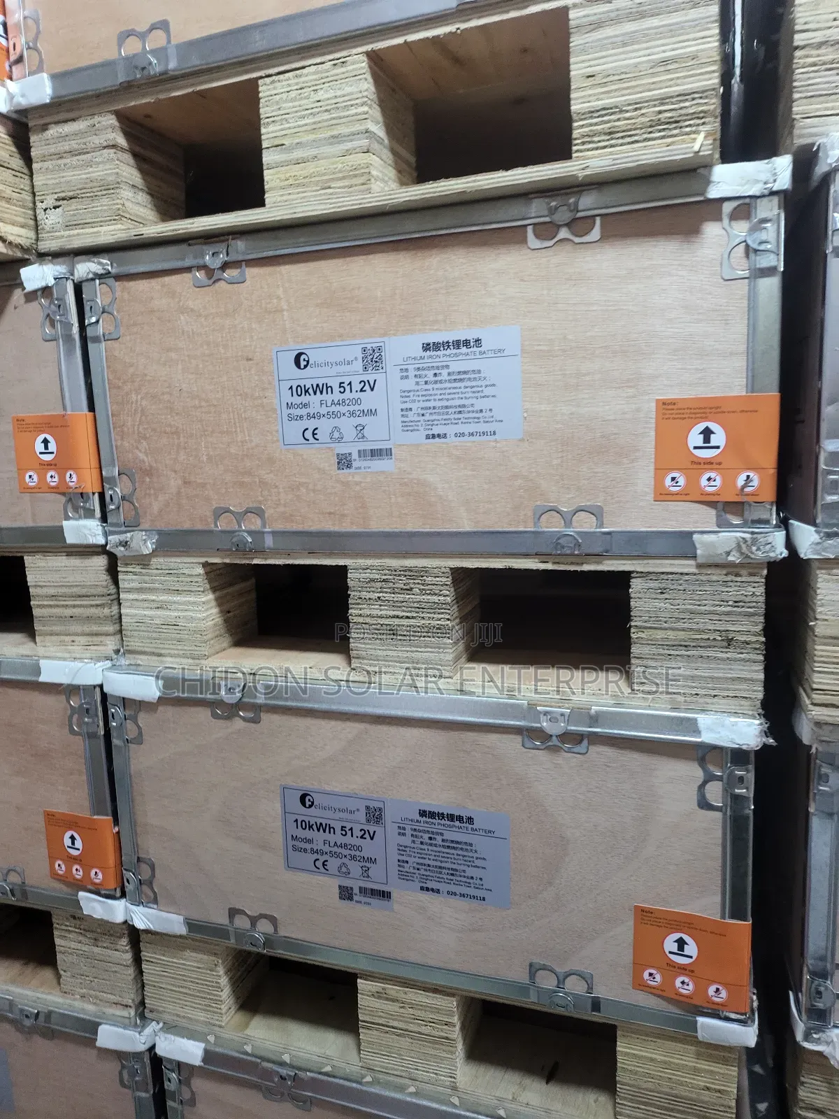 10kwh 51.2v Felicity Lithium Ion Battery