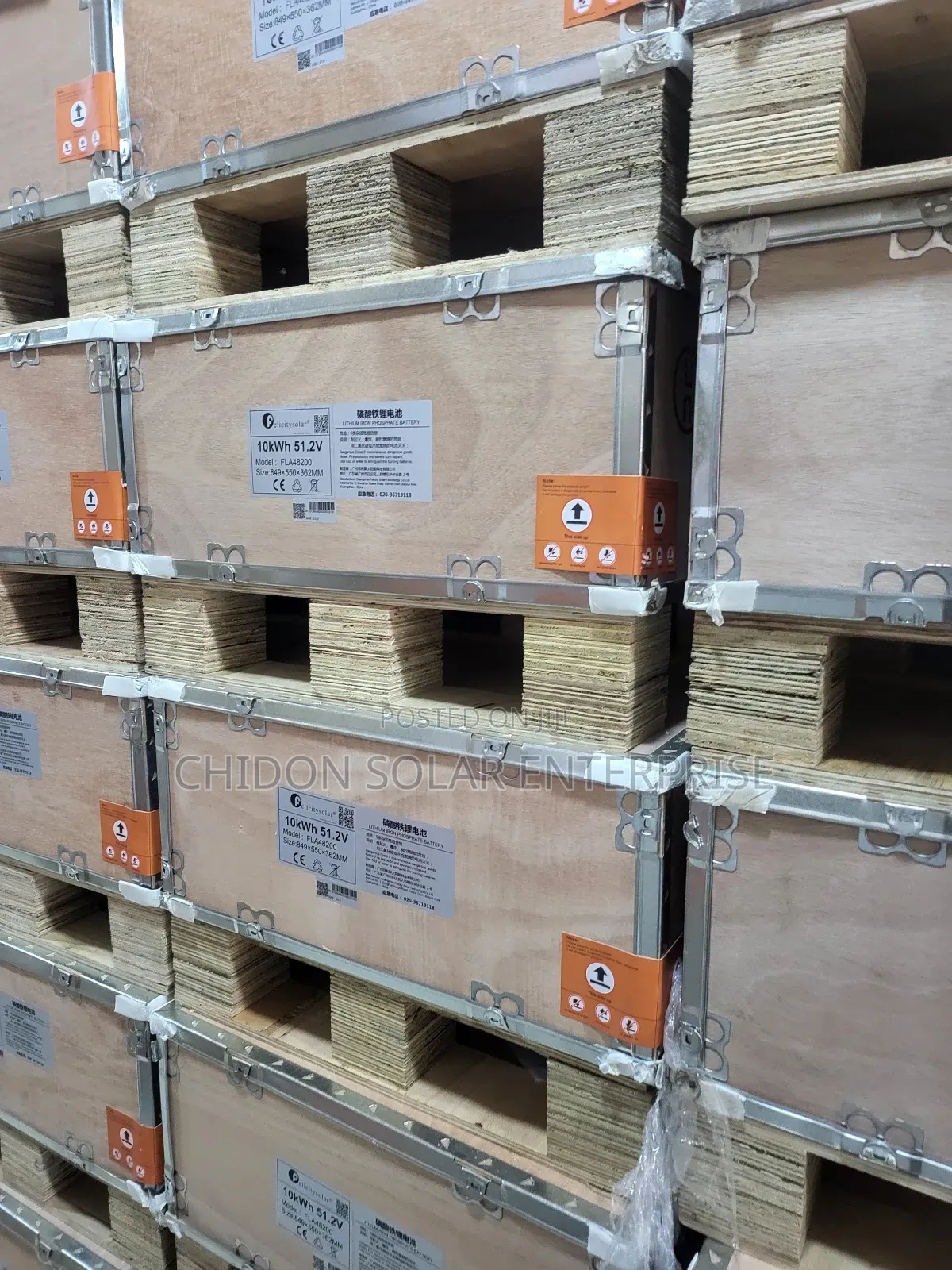 10kwh 51.2v Felicity Lithium Ion Battery