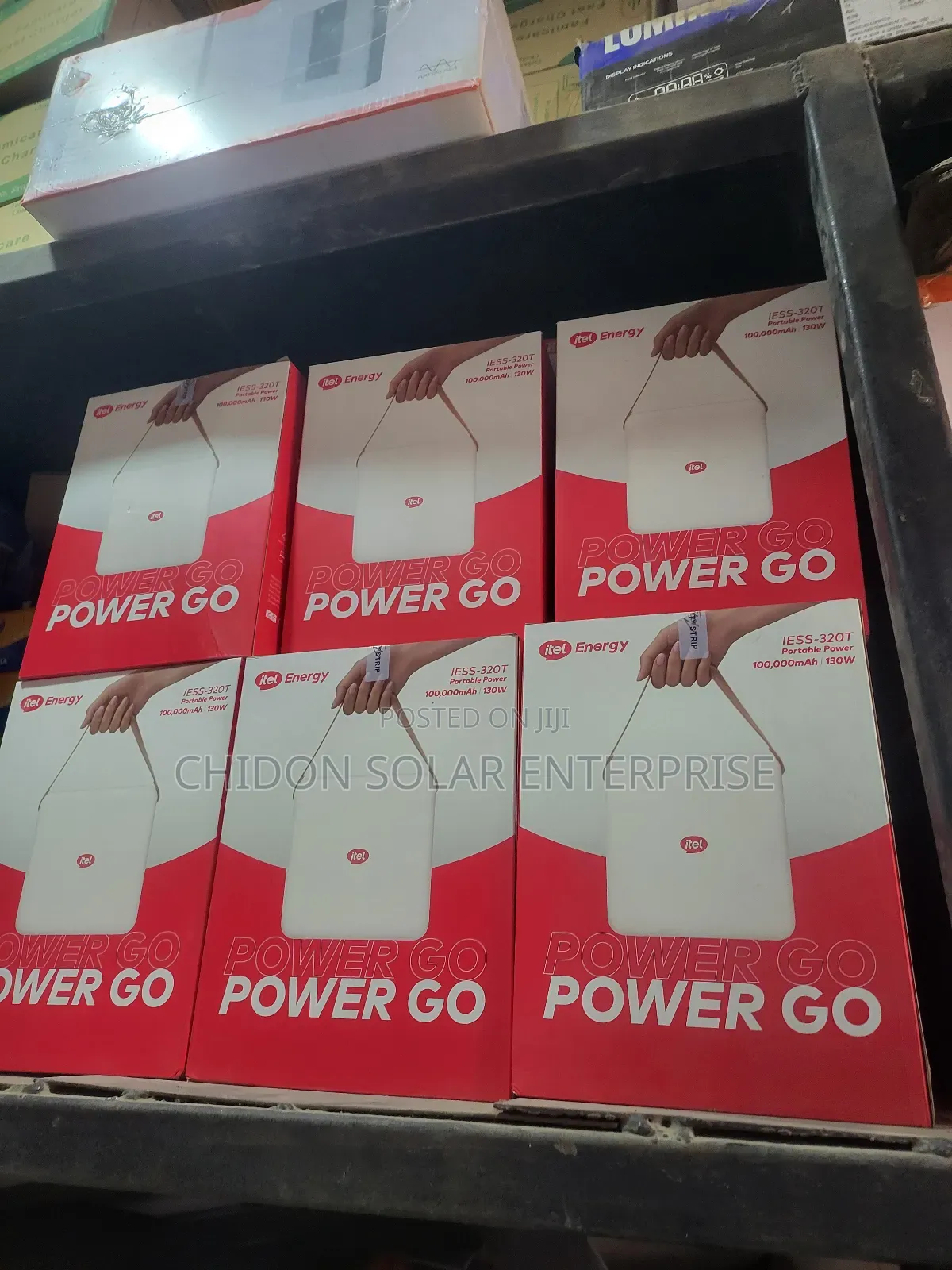 100,000amh Itel Power Go Bank 130w