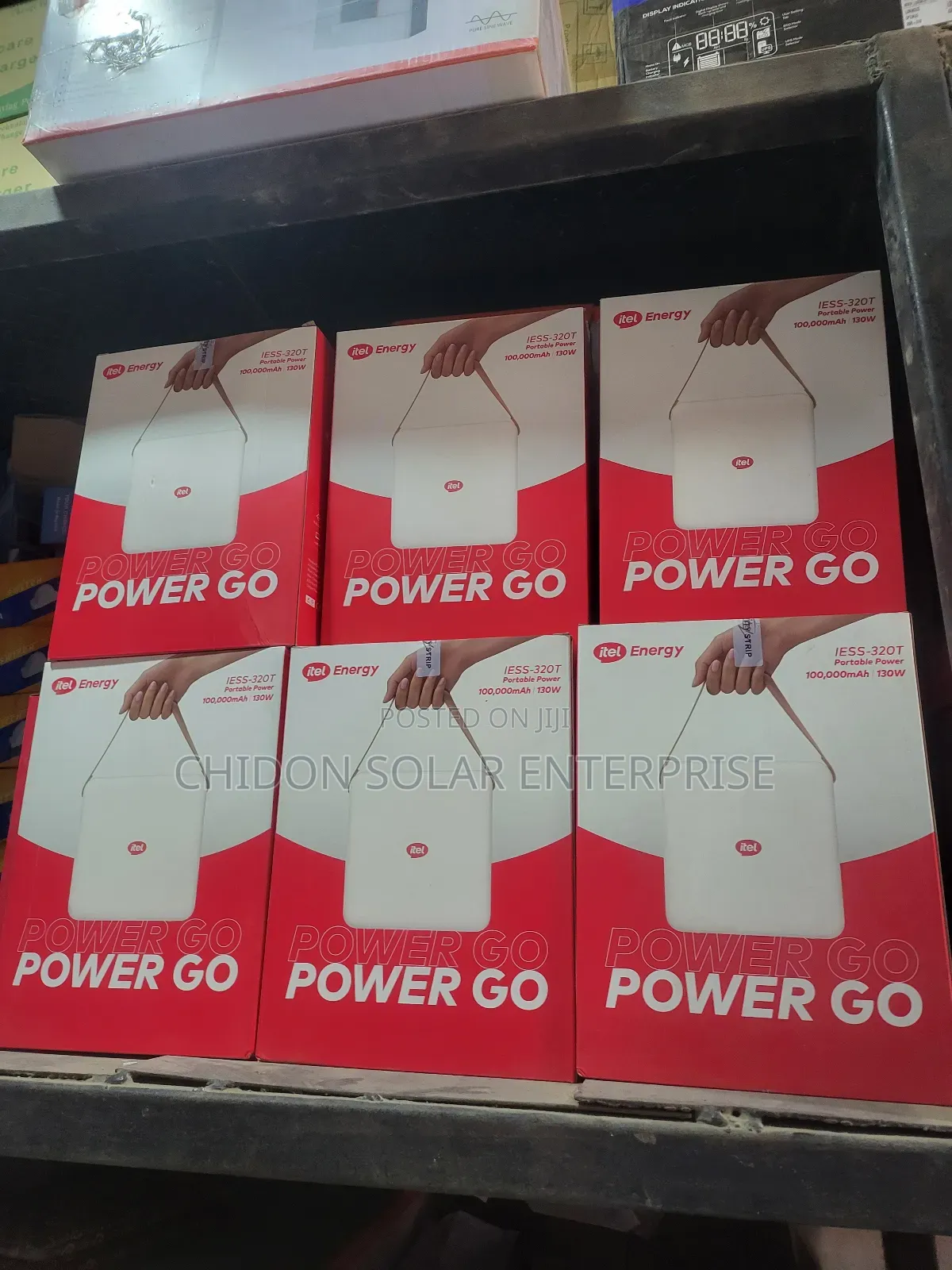 100,000amh Itel Power Go Bank 130w