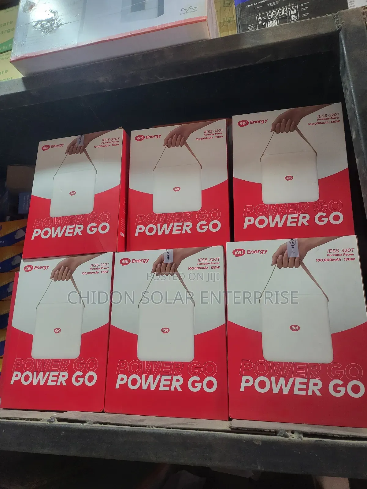 100,000amh Itel Power Go Bank 130w