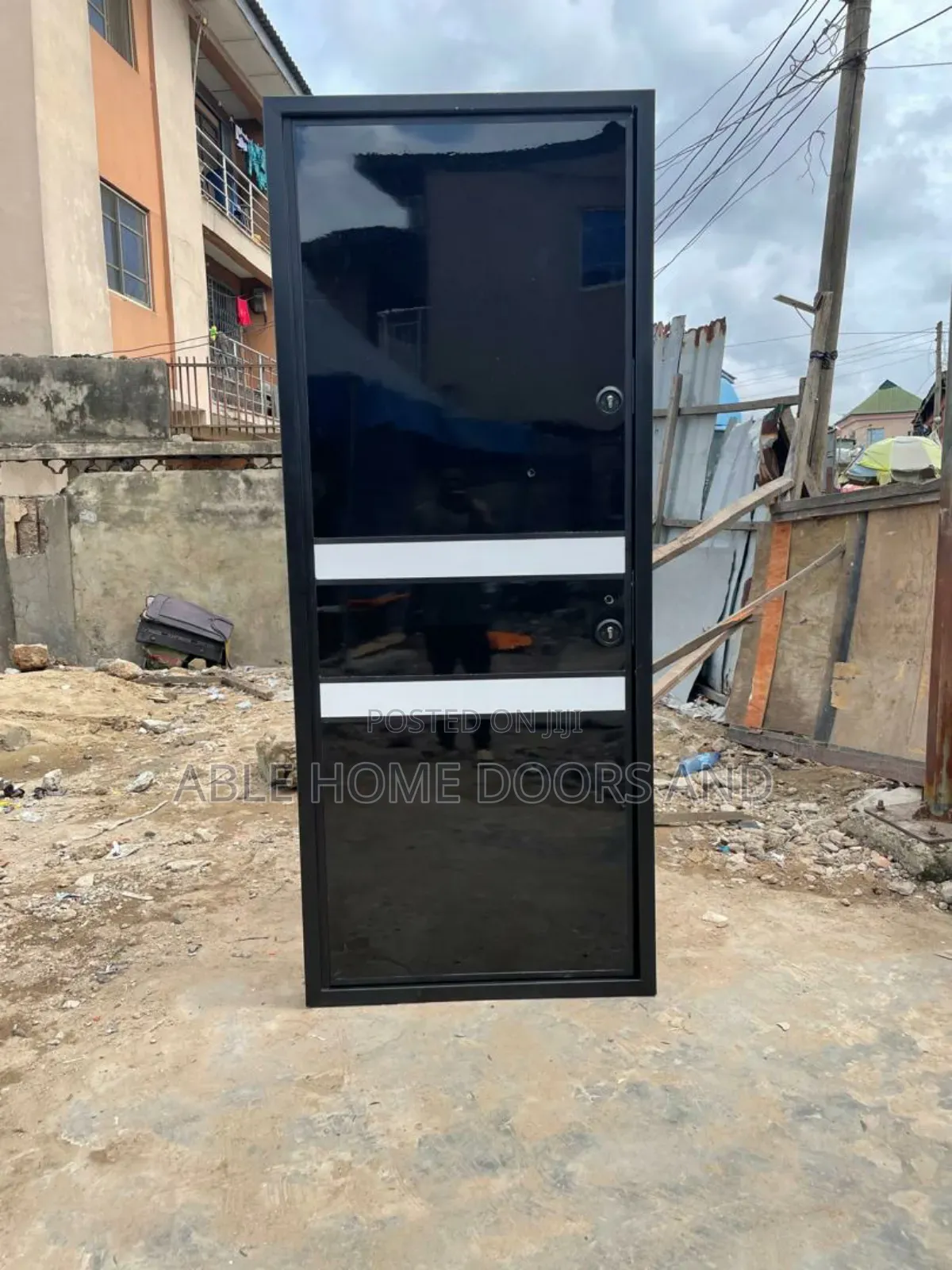 W/ Black Pivot Door Made in Nigeria Lagos