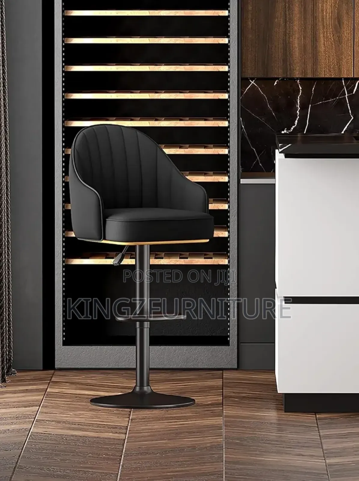 Adjustable Swivel Restaurant and Bar Stool,