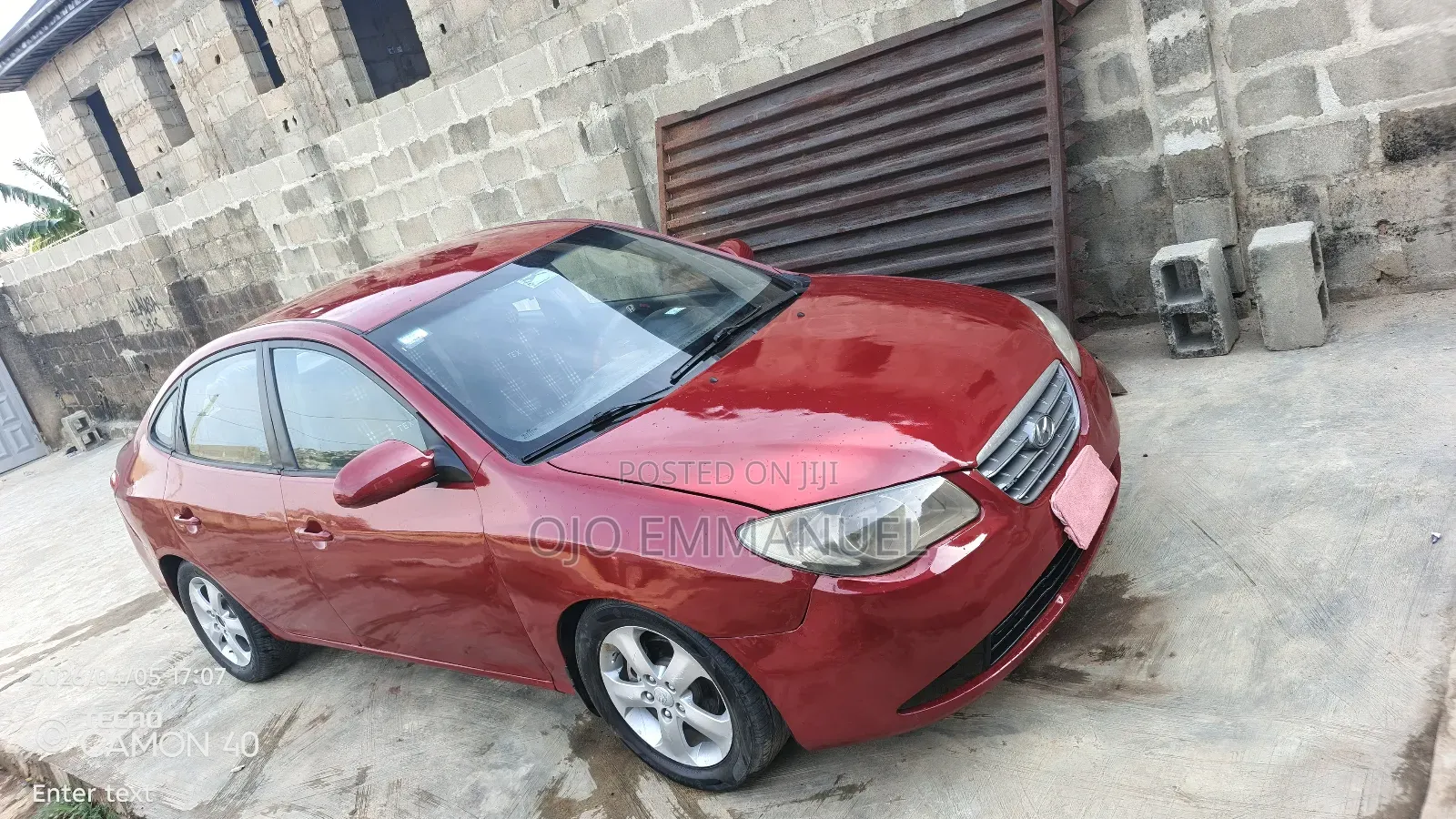 Hyundai Elantra 1.6 Automatic 2009 Red