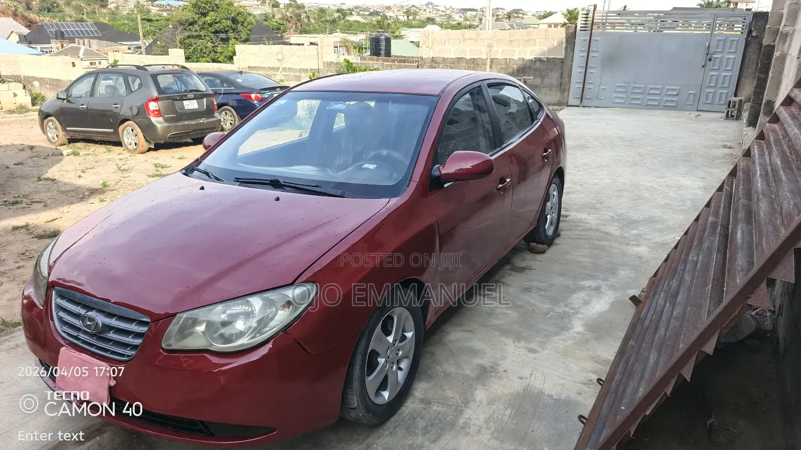 Hyundai Elantra 1.6 Automatic 2009 Red